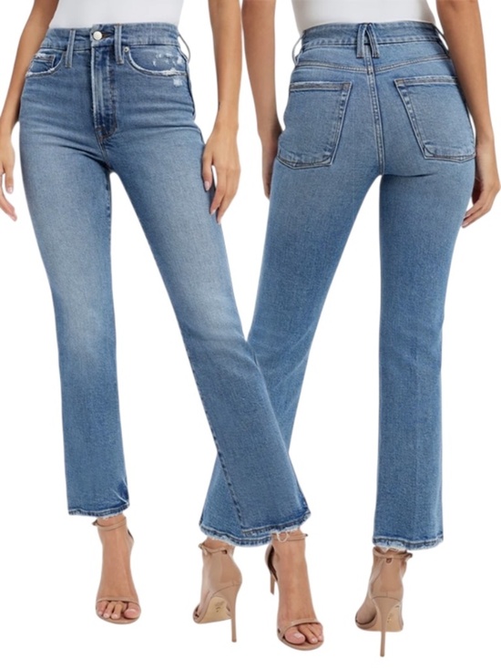 Good American Denim - Good American Good Curve Straight Jeans Indigo